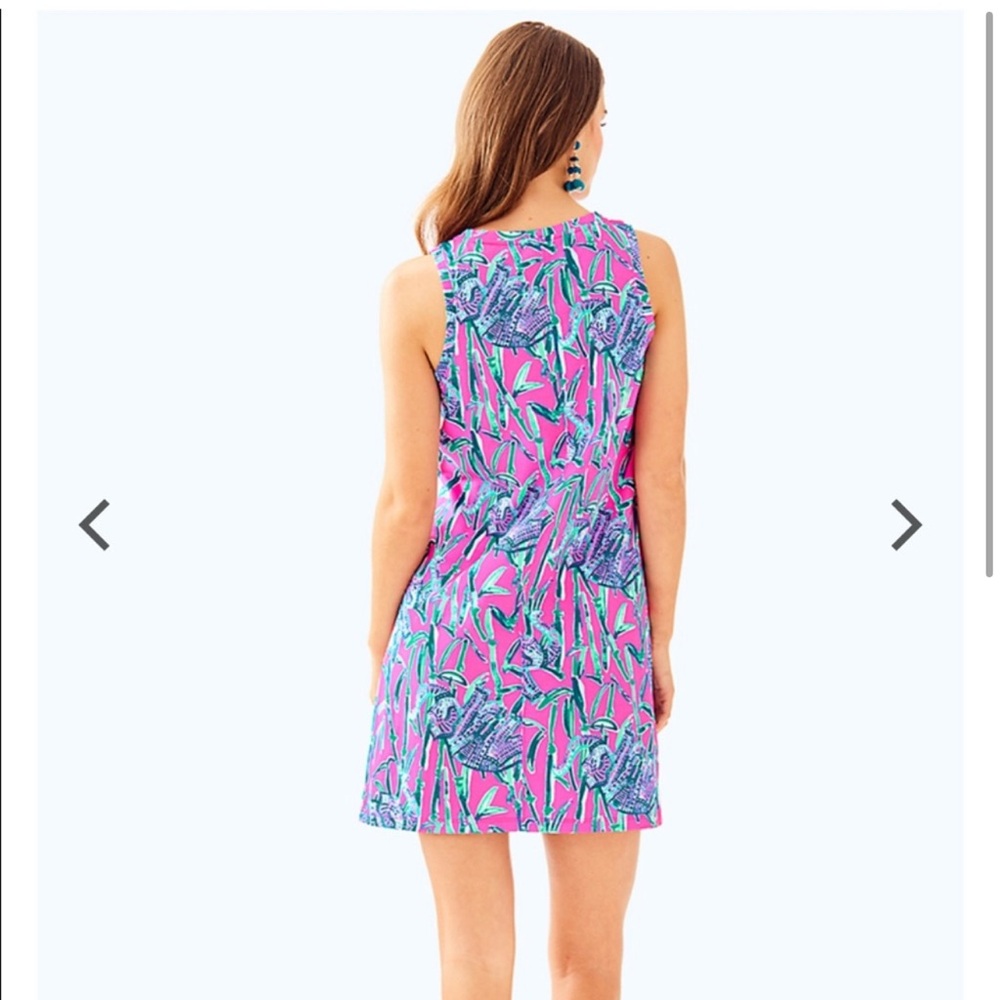 Lilly Pulitzer Mandevilla Pink Extra Lucky Dress Size XL - Picture 2 of 10